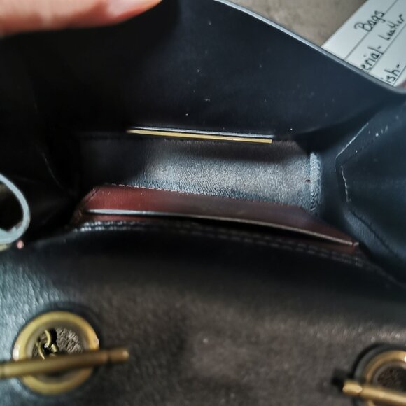 Eartha Burgundy/Antique Brass Crossbody EUC #236 - Picture 6 of 11